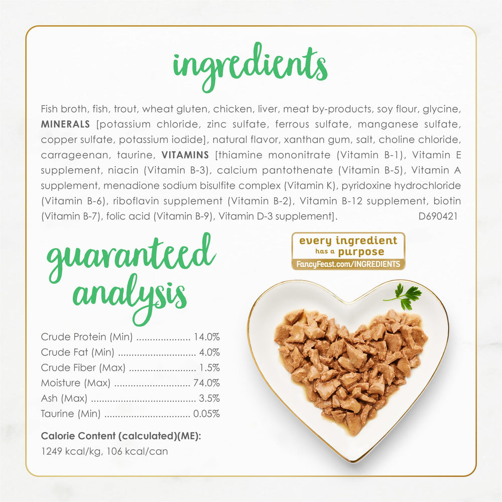 Fancy Feast facility scene underlines quality and safety standards.