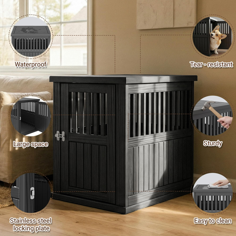 Fancyango end table smooth-surface simplifies cleaning and maintenance