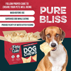 Fang and Claw buffalo ears slow-roasted with natural texture for satisfying chewing.