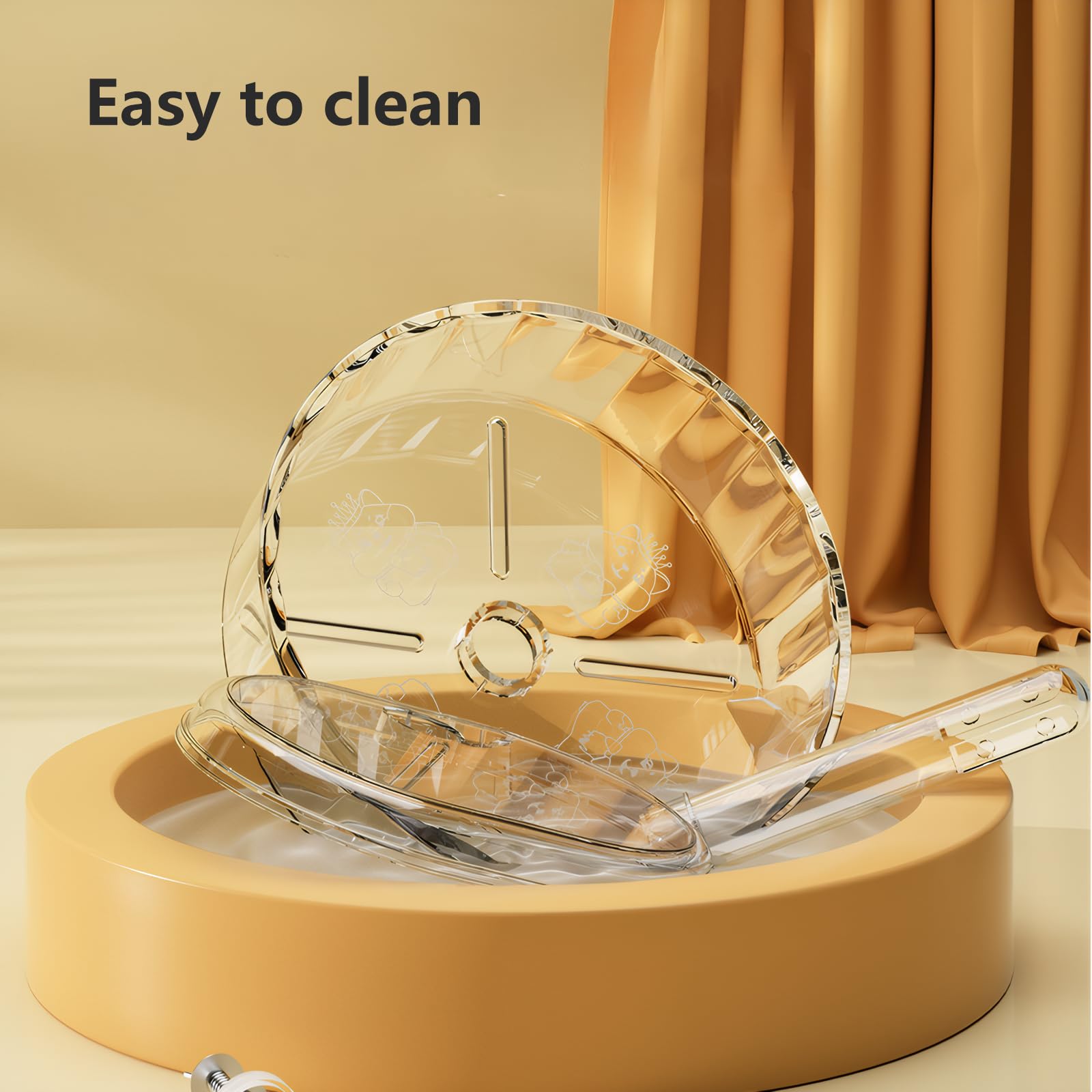 Fanlahmtasy easy-clean design simplifies hygiene and maintenance.