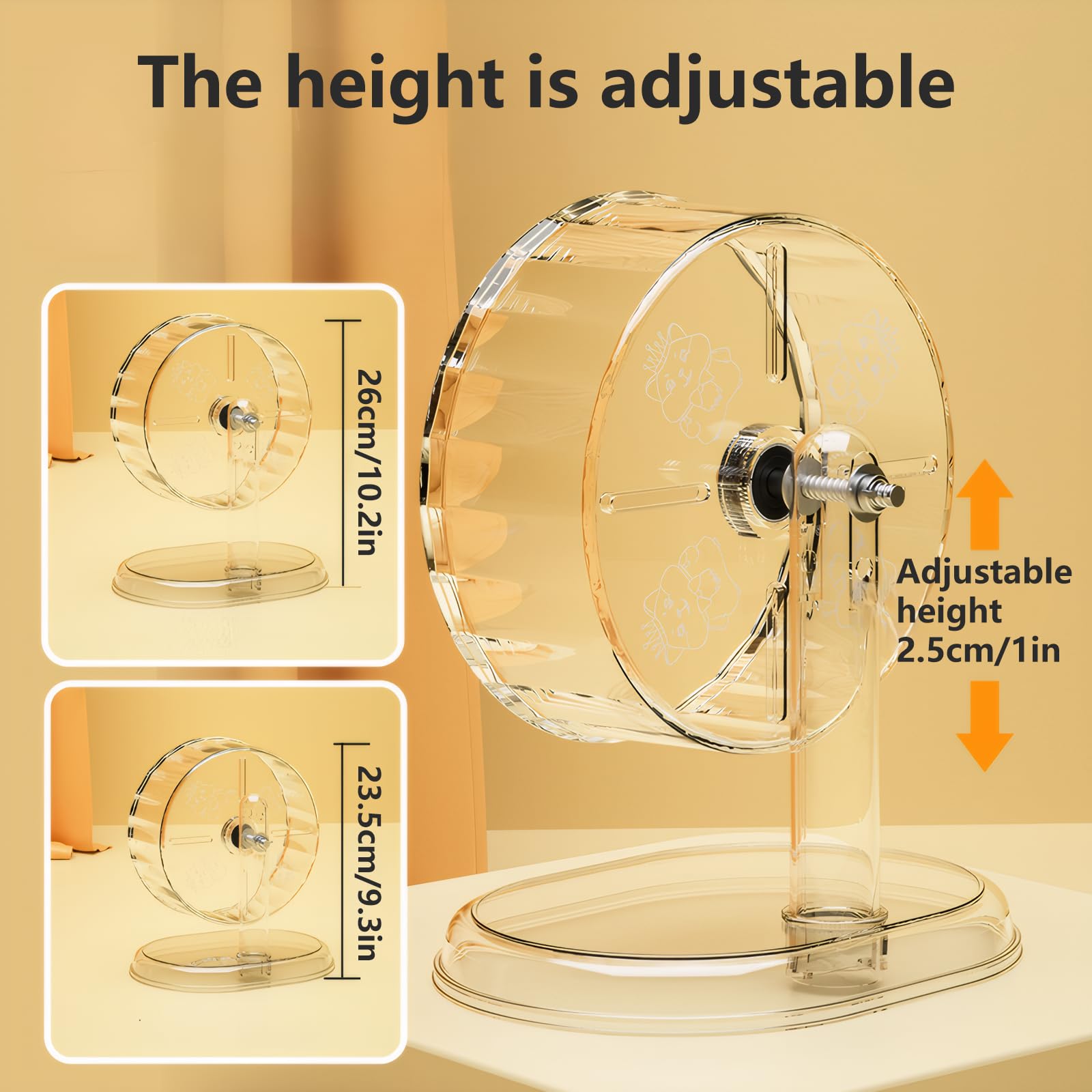 Fanlahmtasy quiet operation minimizes noise during play.