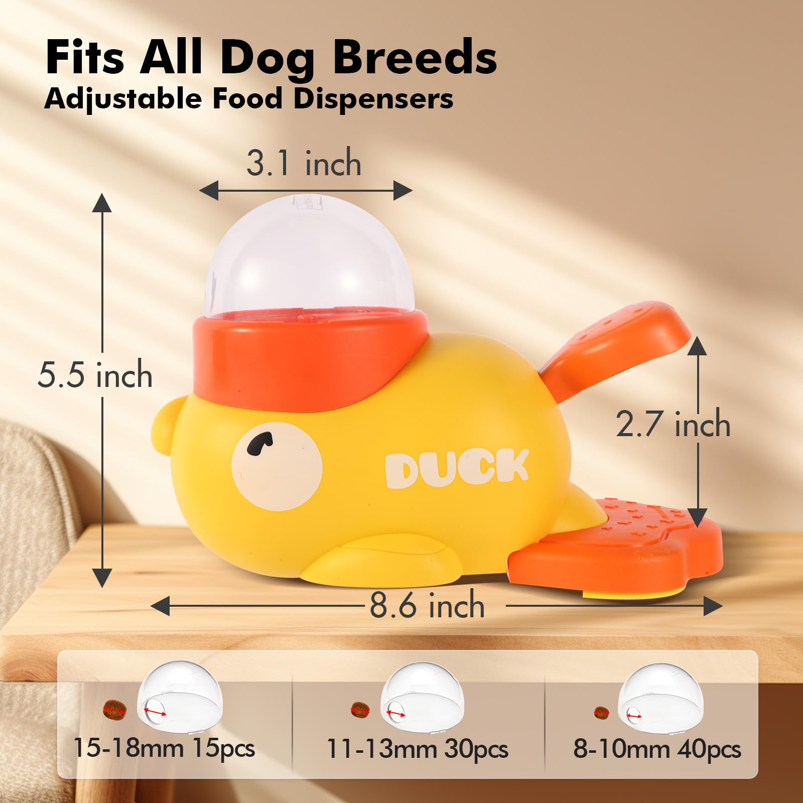 Fanosy anti-slip bottom keeps the toy steady during play and feeding routines