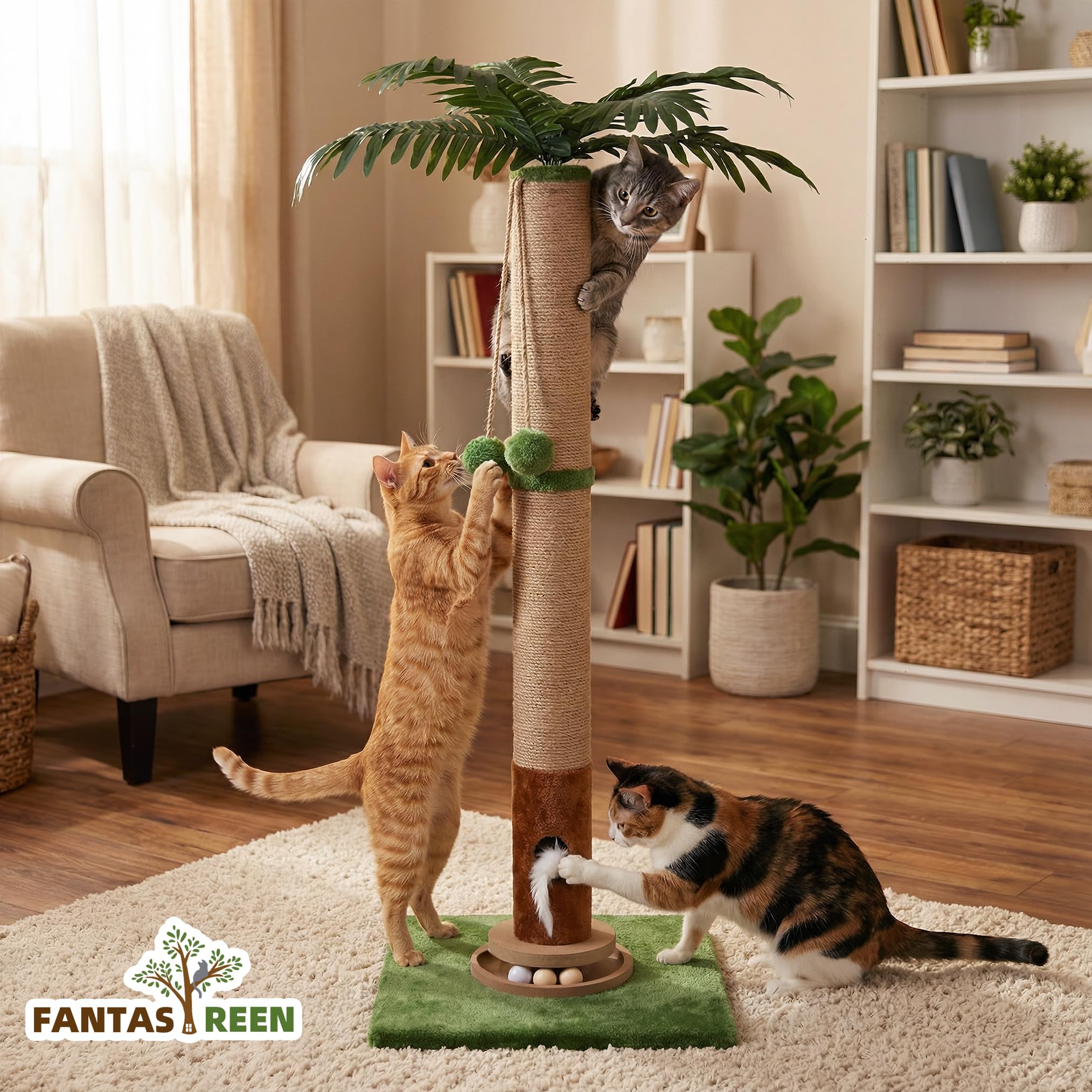 Fantasreen sturdy wooden structure emphasizes durable construction for long-term use.