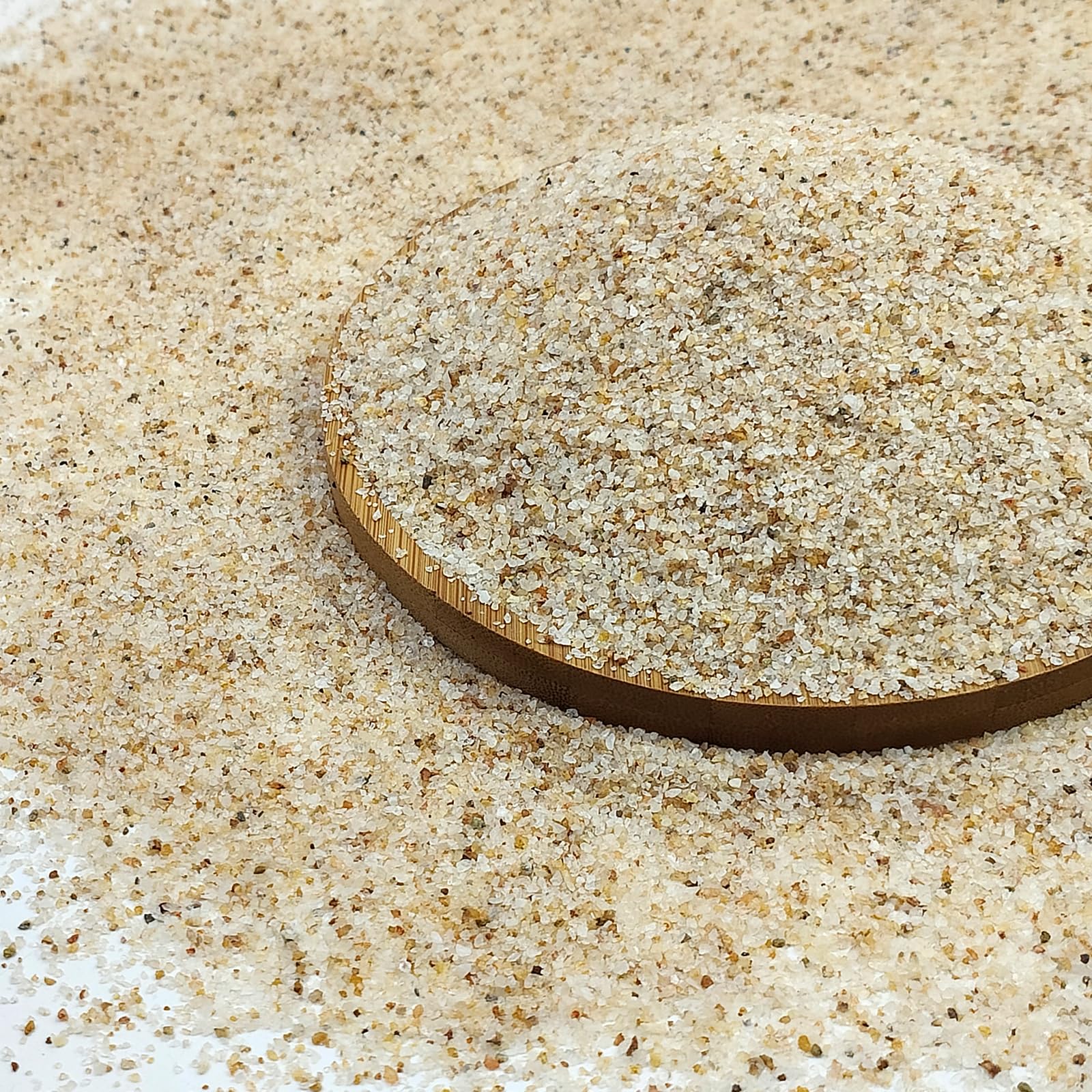 FANTIAN aquarium silica sand 10 lb bag for pristine tanks.