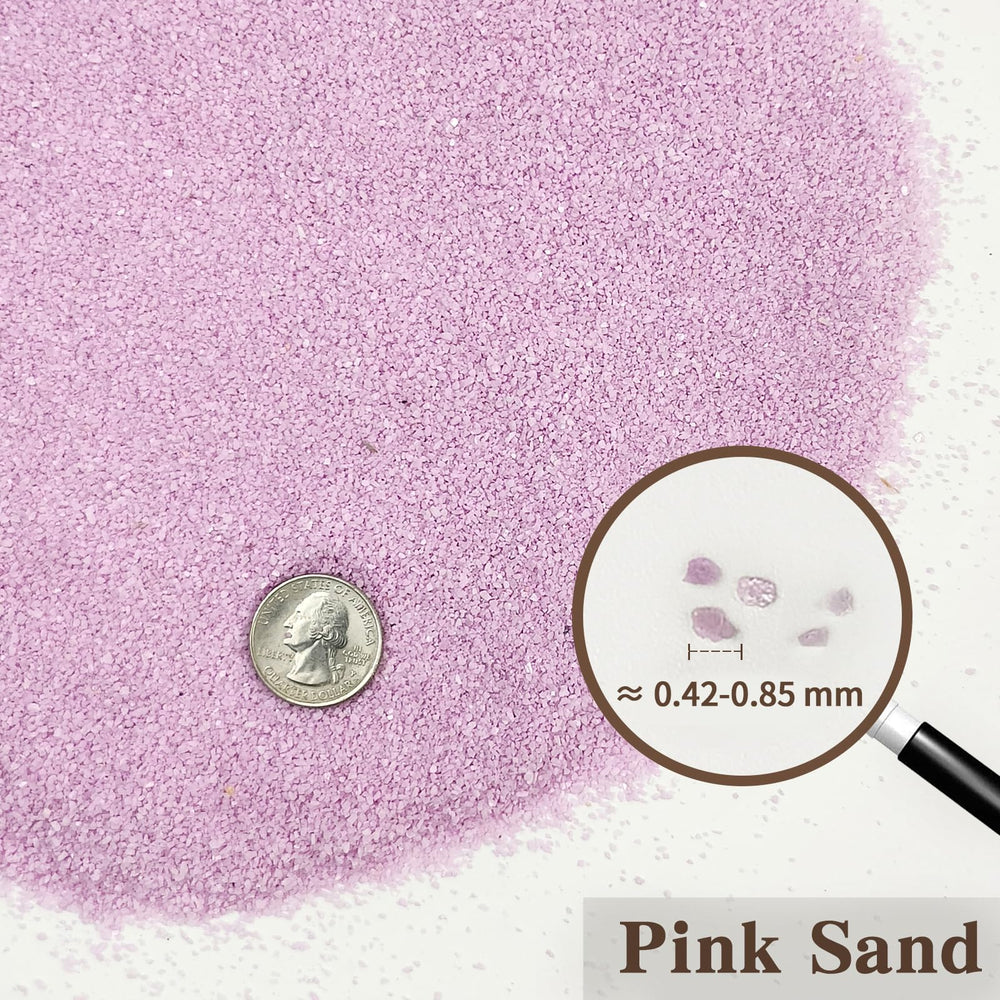 FANTIAN Pink Sand for aquarium and terrarium aesthetic accents