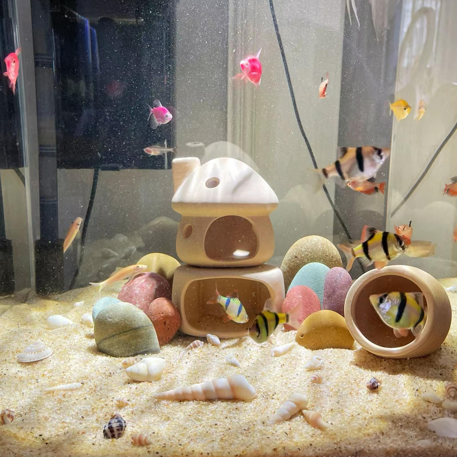 FANTIAN safe toxin-free colored sand tested for water compatibility.