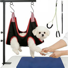 FANXSVL dog grooming arm clamp ensures secure table attachment and stability.