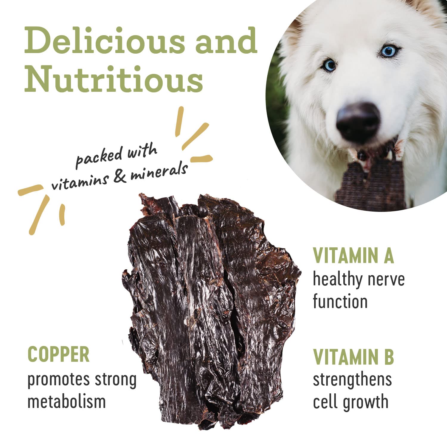 Ideal training reward: Farm Hounds beef spleen jerky