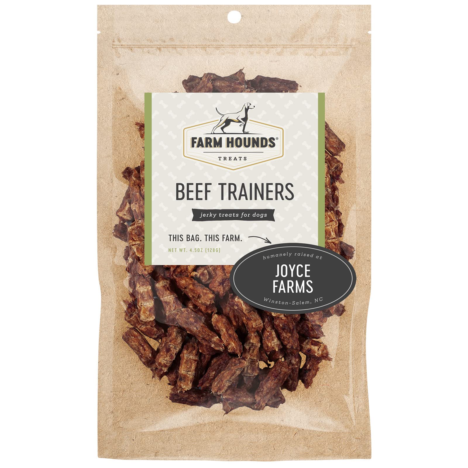Farm Hounds Beef Trainers bite-sized treats for training and rewards