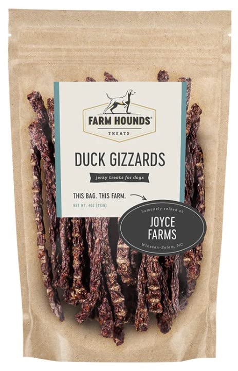 Farm Hounds Duck Gizzards 4oz pack ideal as training incentive