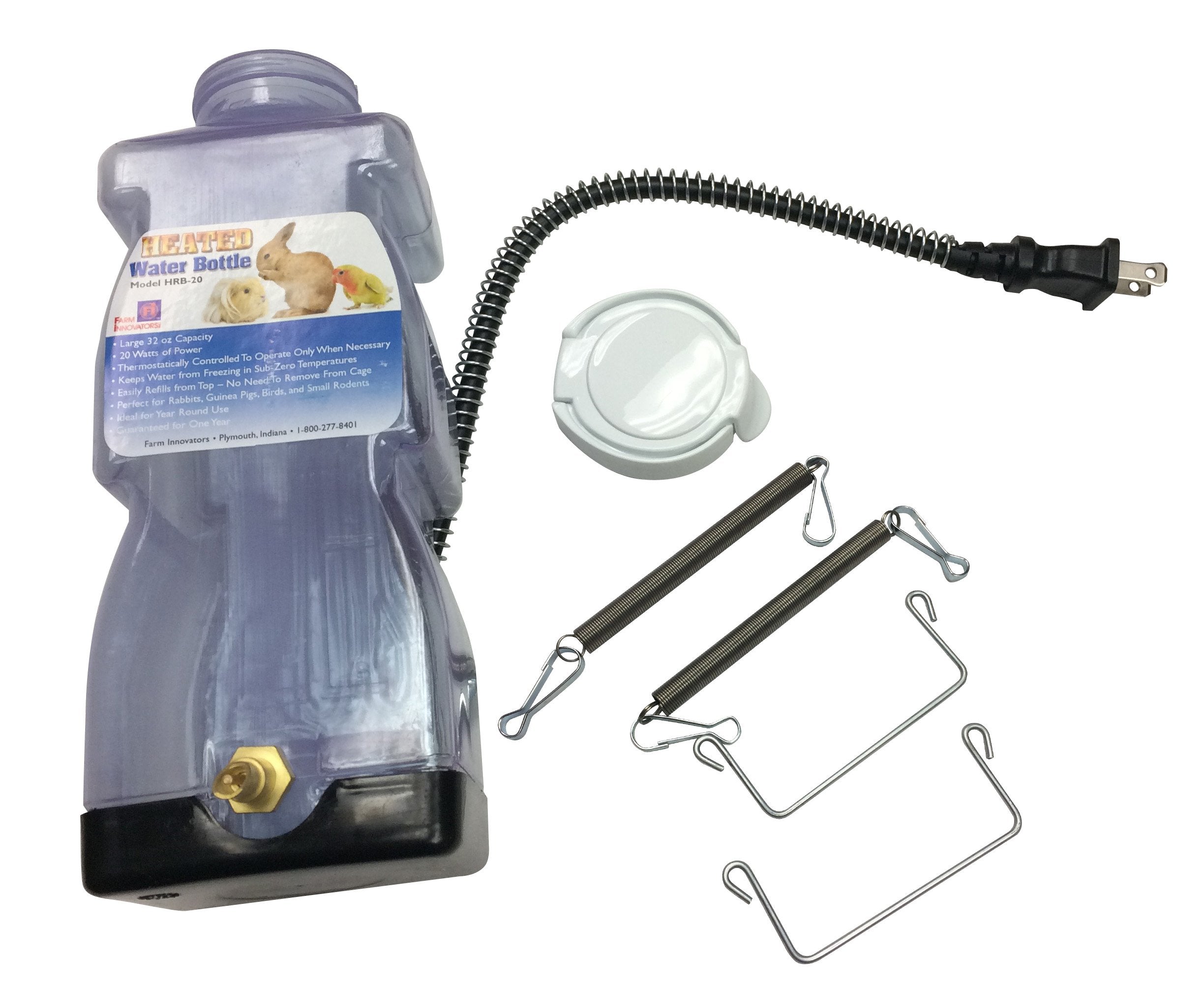 HRB-20 20-watt element delivers efficient heating.