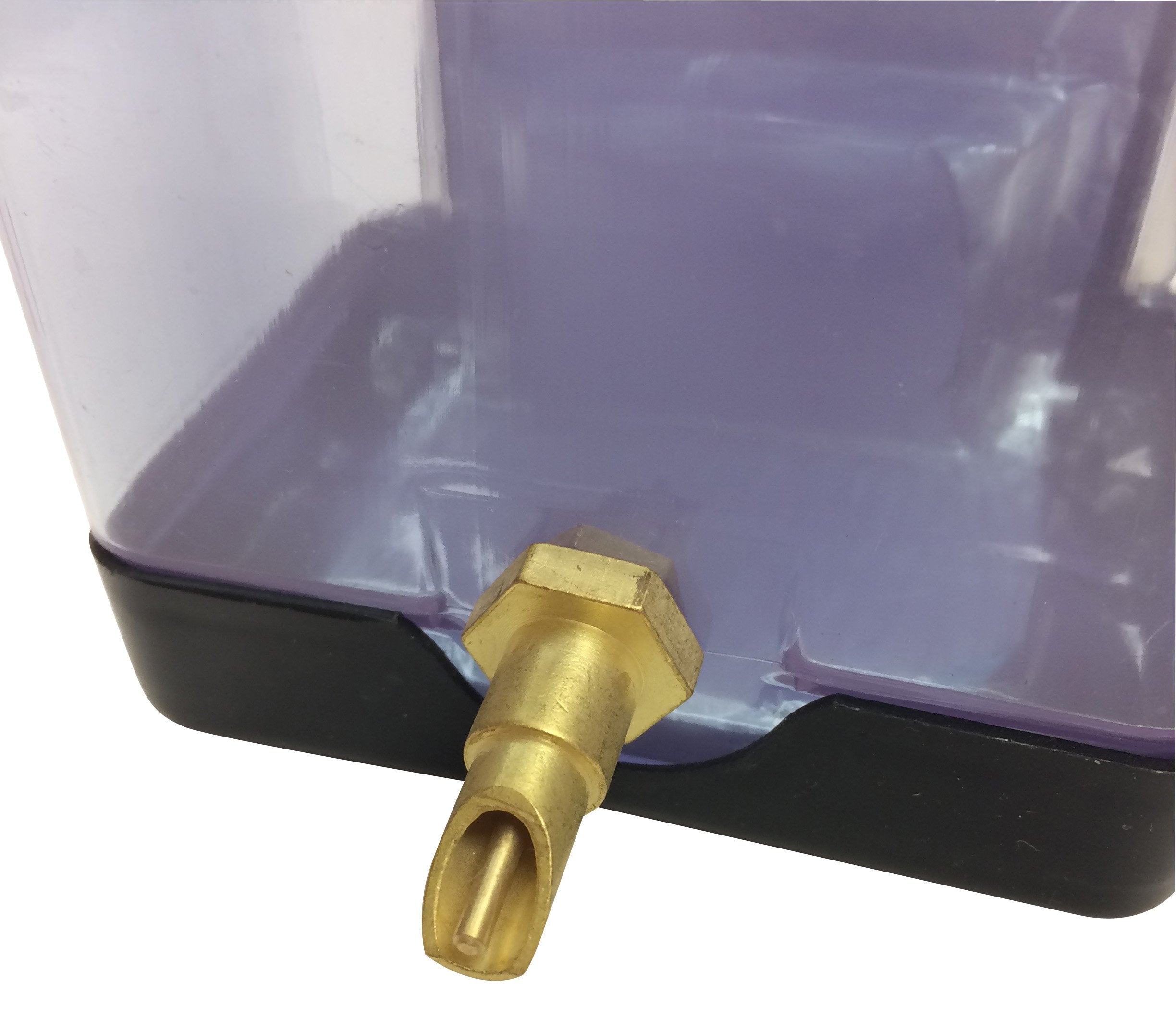 HRB-20 32-ounce bottle on rabbit cage for ready hydration.