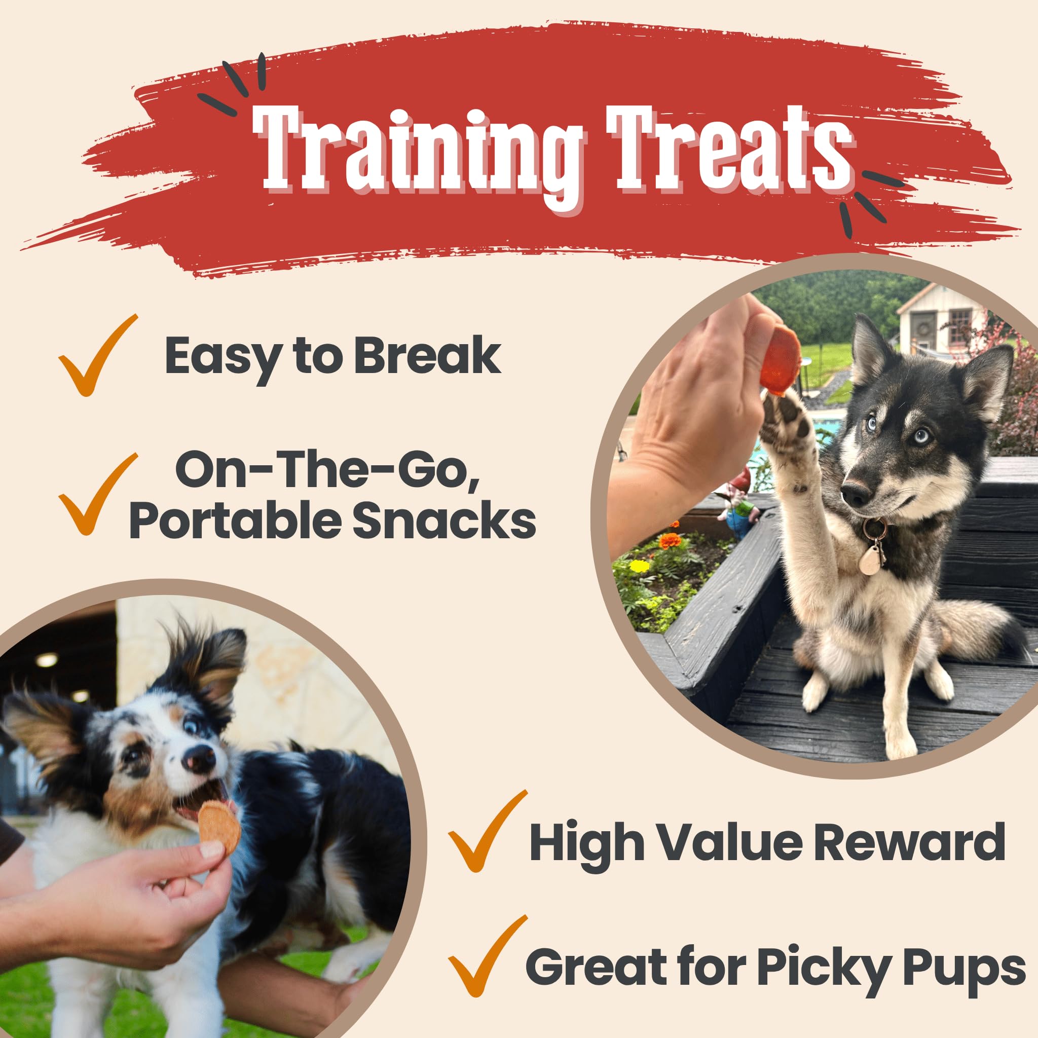 Farm To Pet single-ingredient treat is ideal for sensitive palates.