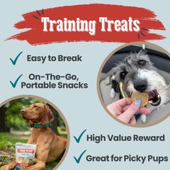 Farm To Pet training treats for dogs, crisp bites for quick sessions.