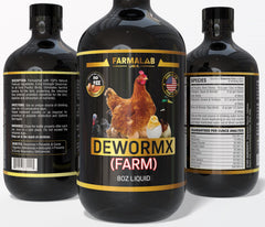Farmalab natural dewormer hens feeding, supports healthy flock management options.