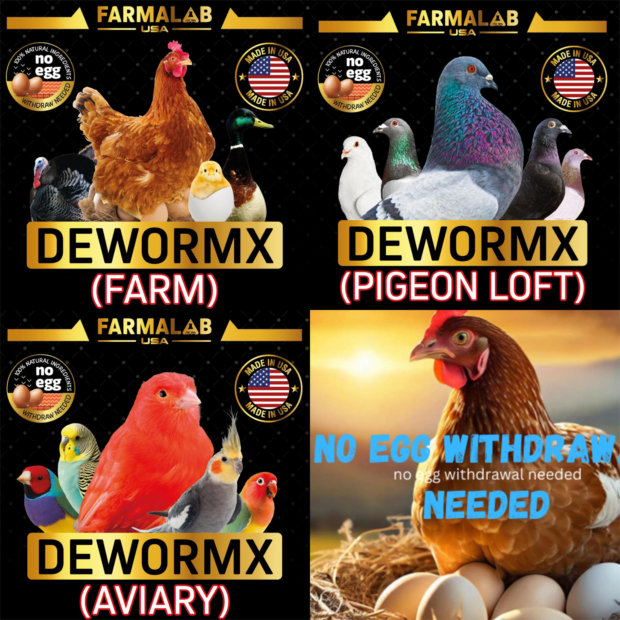 Farmalab Natural Dewormer supports poultry wellness with vitamin-like benefits.