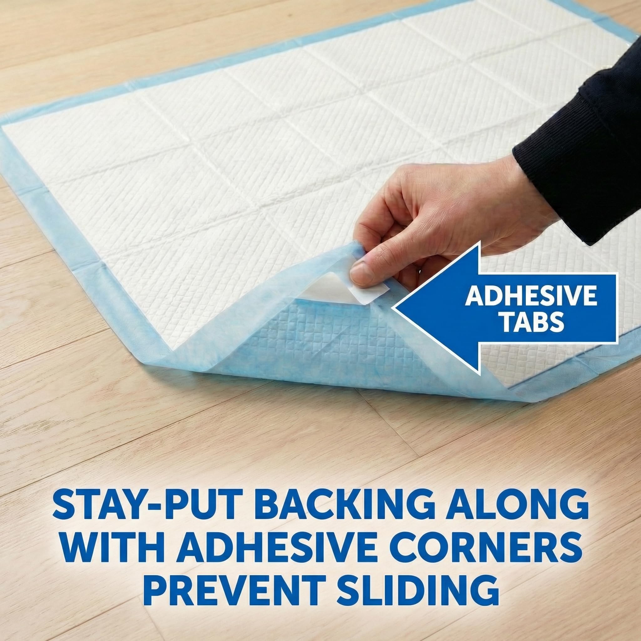 Farmhouse Pet Supply fast-drying quilted top reduces tracking and odor
