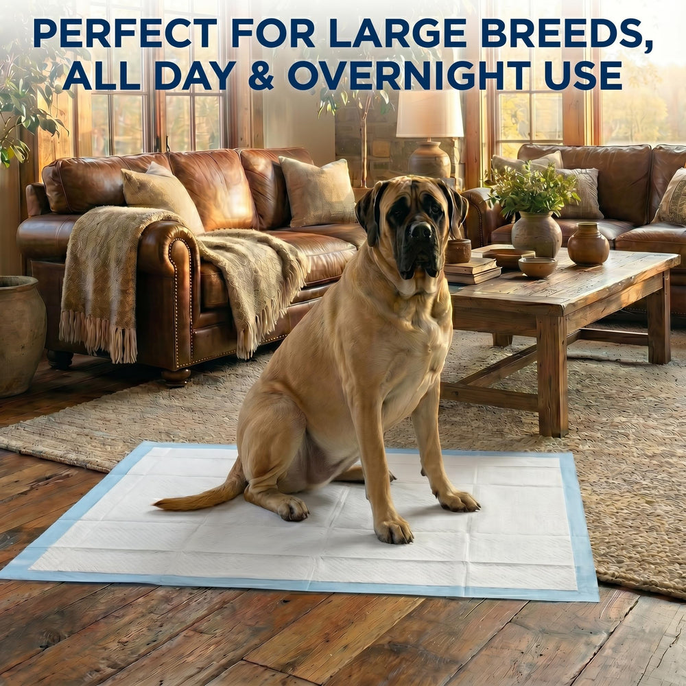 Farmhouse Pet Supply non-slip backing with adhesive tabs prevents movement