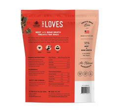 Farmland Traditions Dog Training Treats Bite-Sized Dehydrated Jerky for quick rewards.