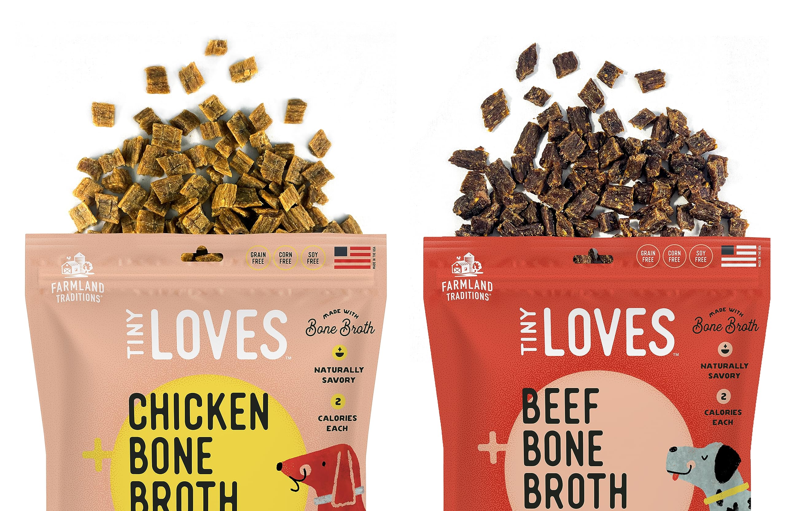 Farmland Traditions Low-Calorie Treats at two calories per piece for light snacking.