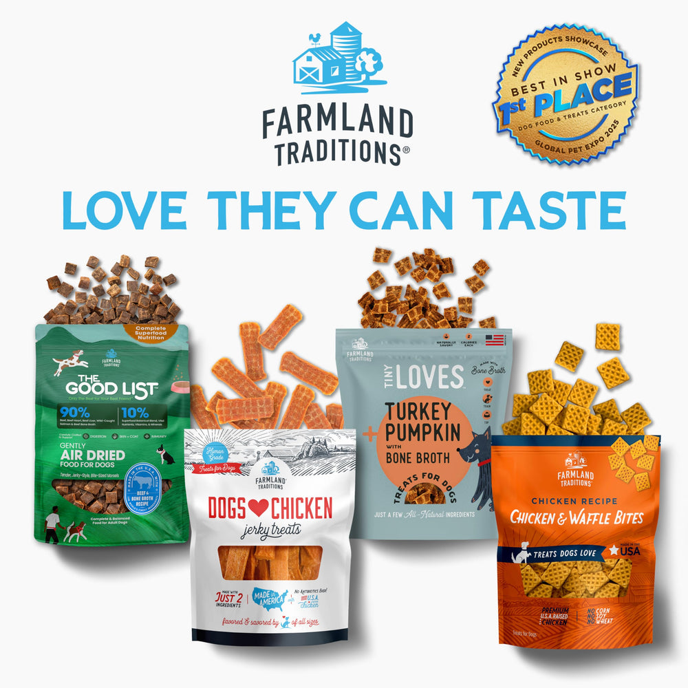 Farmland Traditions pure sweet potato snack with no artificial ingredients.