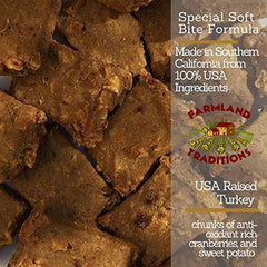 Farmland Traditions soft jerky bite small pieces ready for quick rewards.