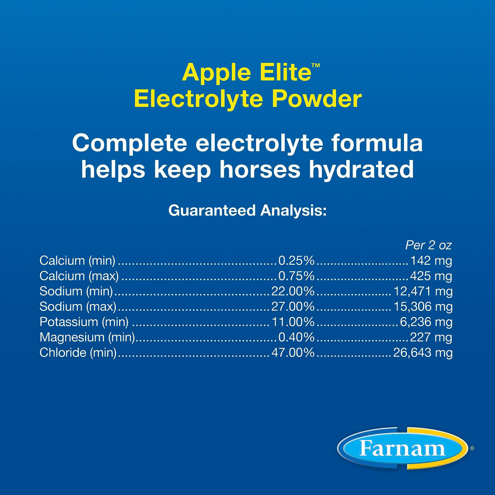 Farnam Apple Elite hydration support for endurance and training sessions.