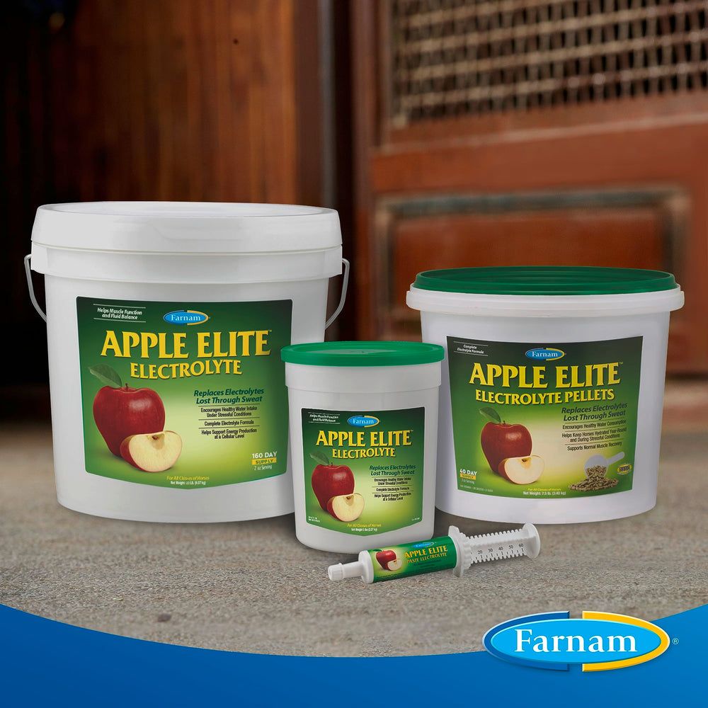 Farnam Apple Elite formula promotes appetite after exercise and travel.