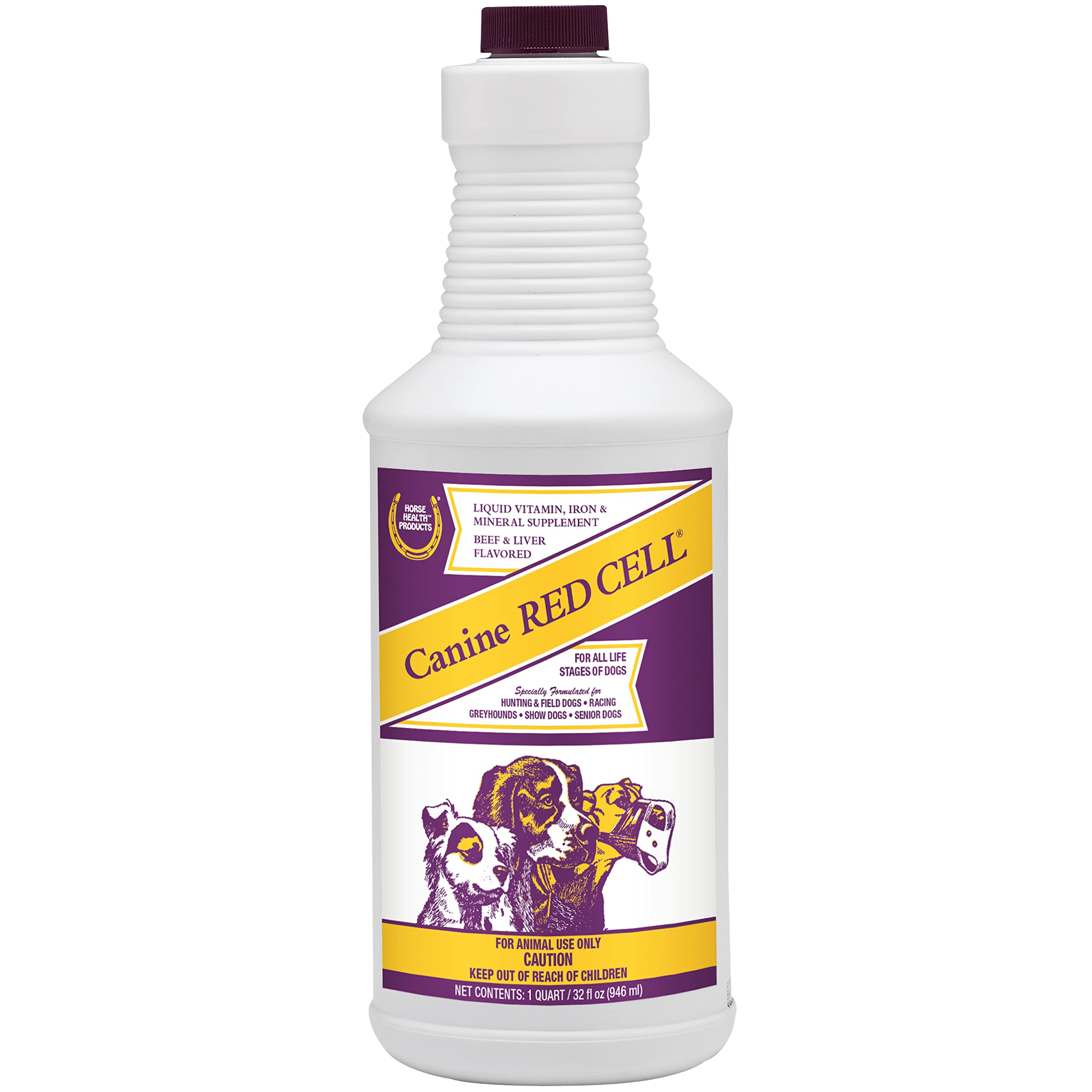 Farnam Canine Red Cell bottle ready for use, palatable formula supports immune health