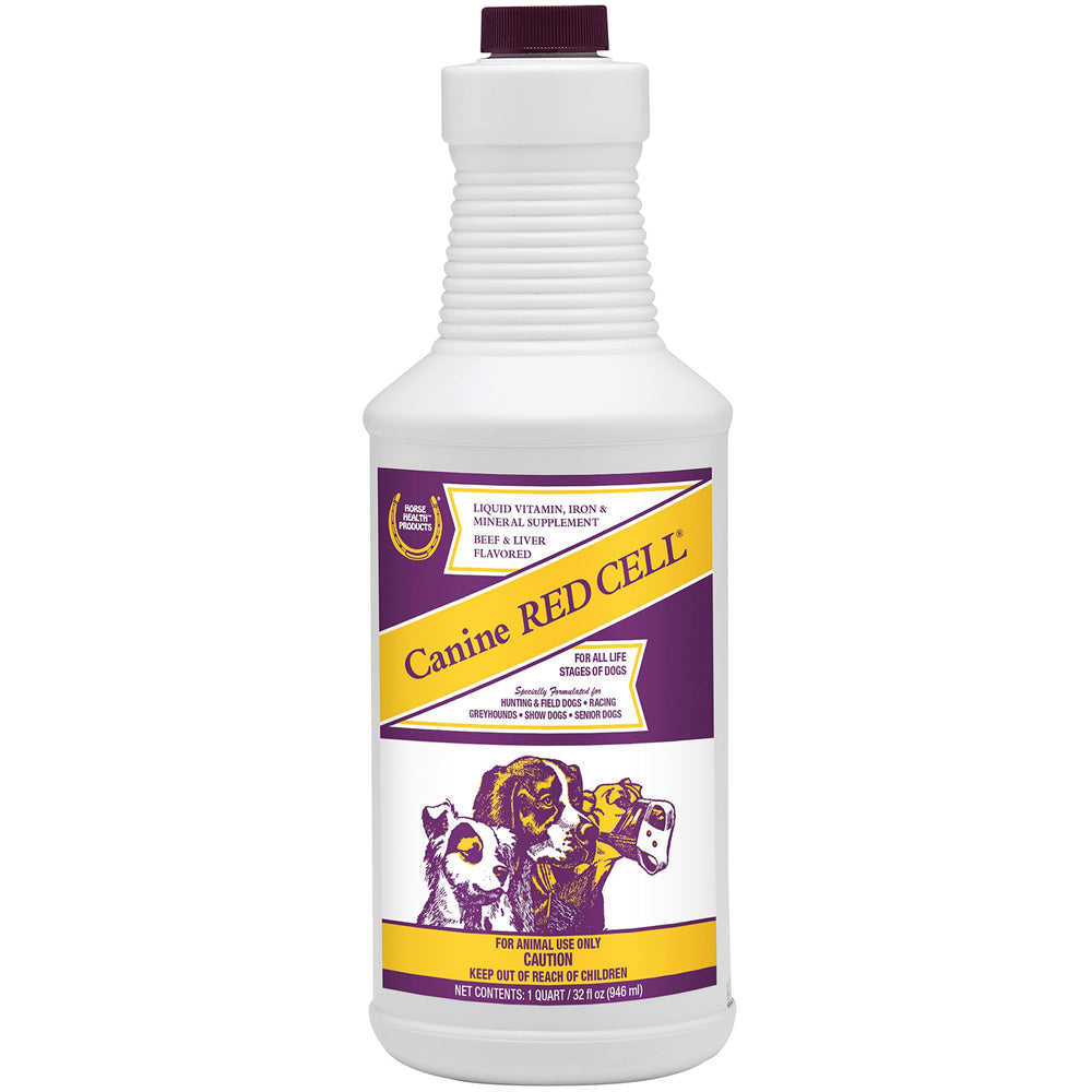 Farnam Canine Red Cell bottle ready for use, palatable formula supports immune health