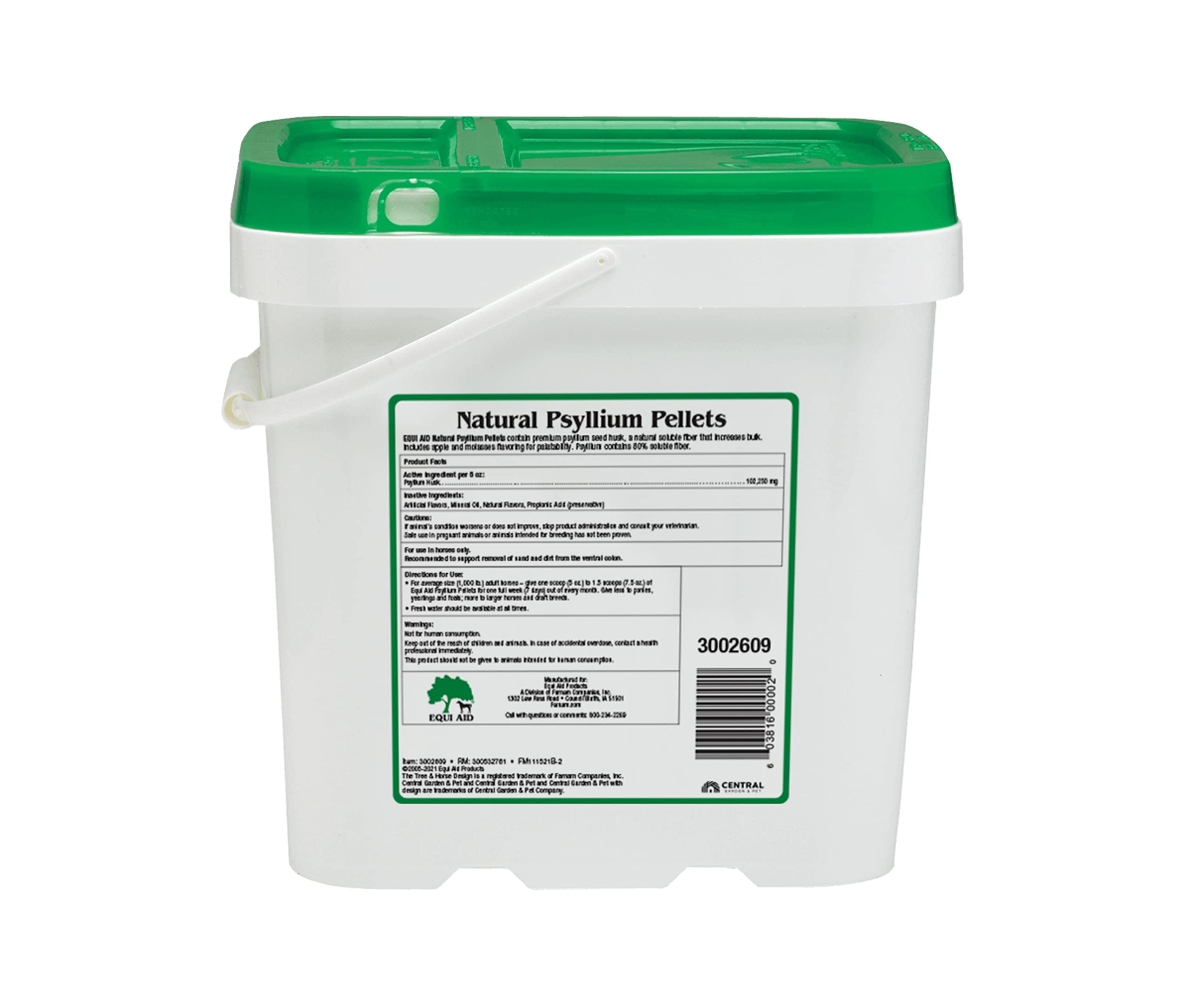 Farnam Equi Aid apple molasses flavored pellets, easy feeding for routine digestive care