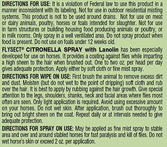 Farnam Equicare Flysect Citronella Spray nozzle for easy application outdoors