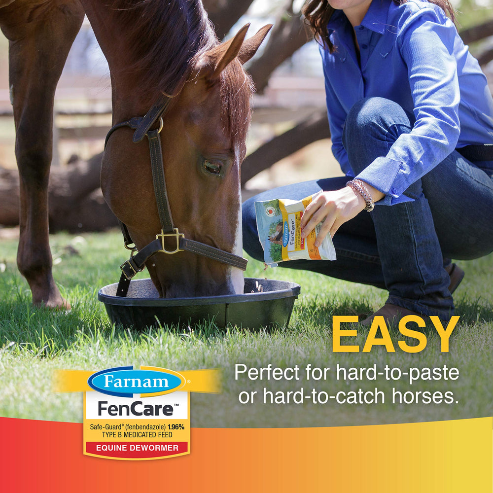 Horses of different ages benefit from Safe-Guard approval across life stages.