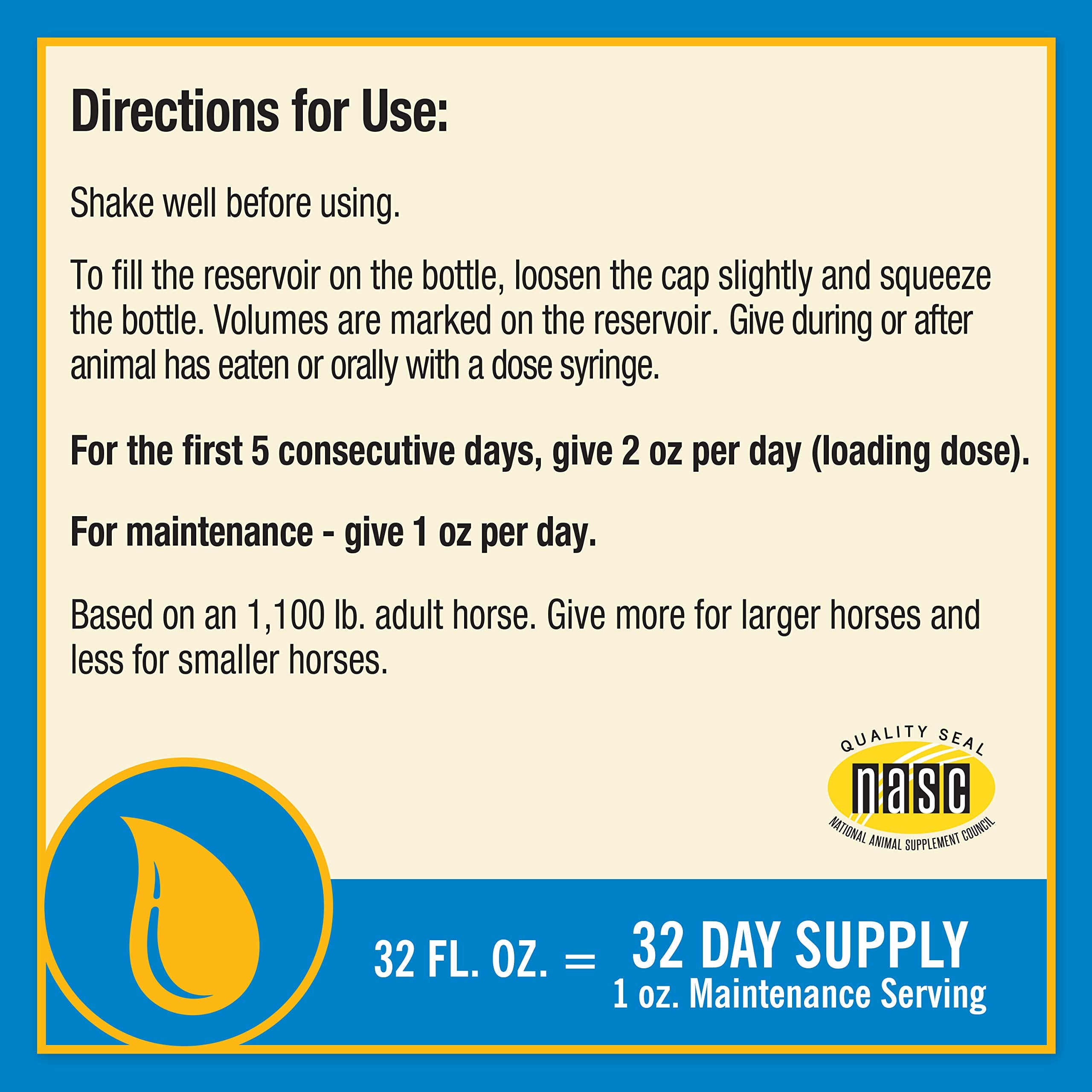 Farnam FluidFlex 32-day supply supports consistent dosing.