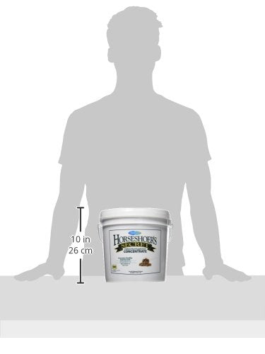 Front view of Farnam Horseshoer’s Secret bag of pellets.