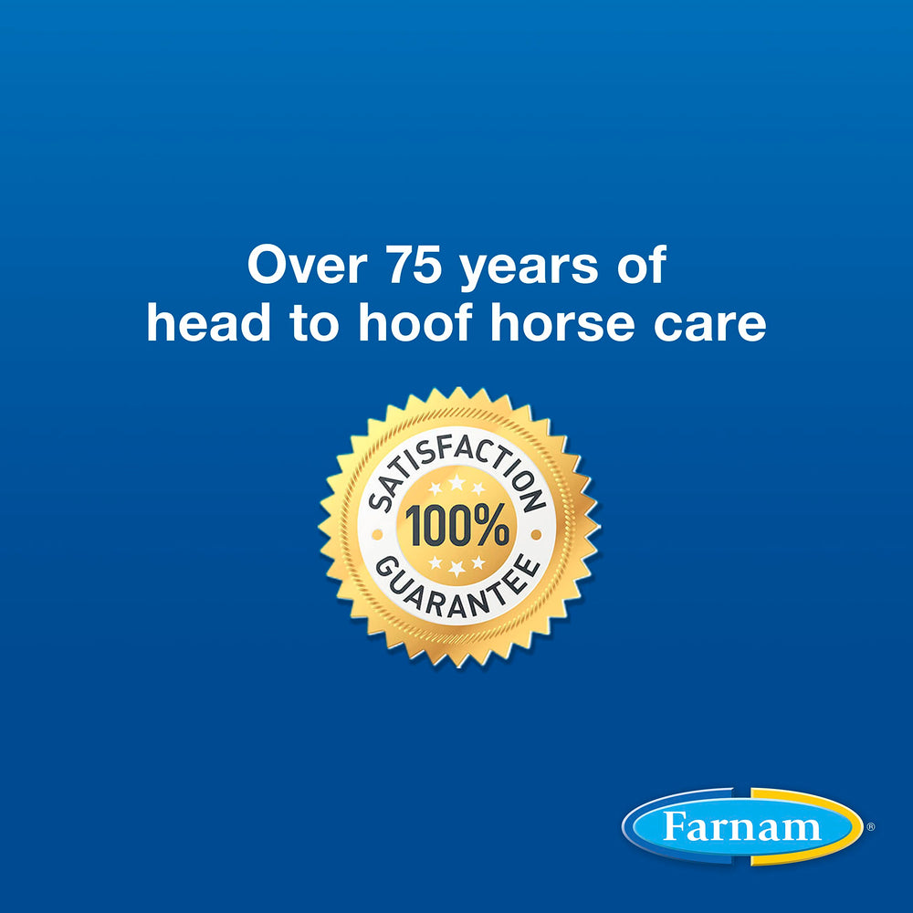 Farnam Horseshoer’s Secret performance-horse care in action supports flexible hooves