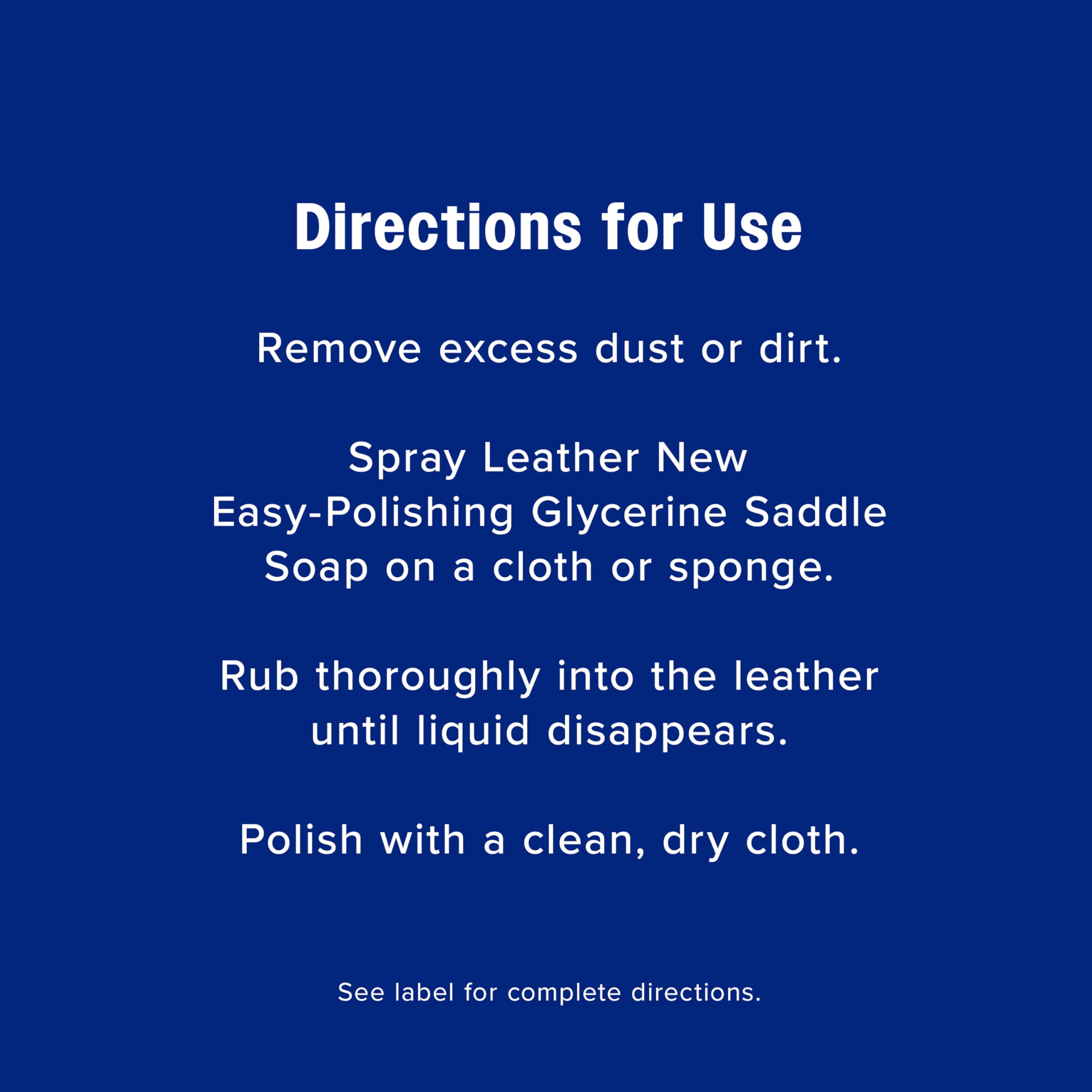 Farnam Leather New 64 oz refill pack for economical leather care