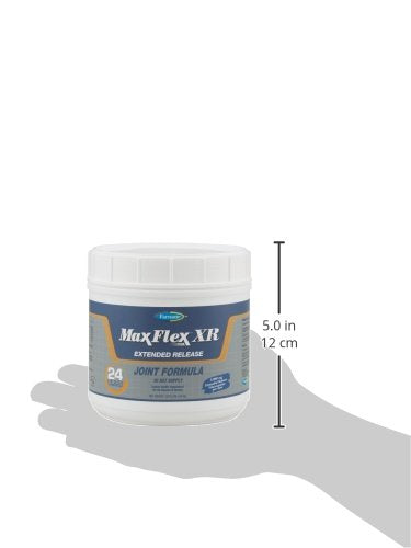 Extended-release glucosamine layer illustrates steady support from Farnam MaxFlex XR.