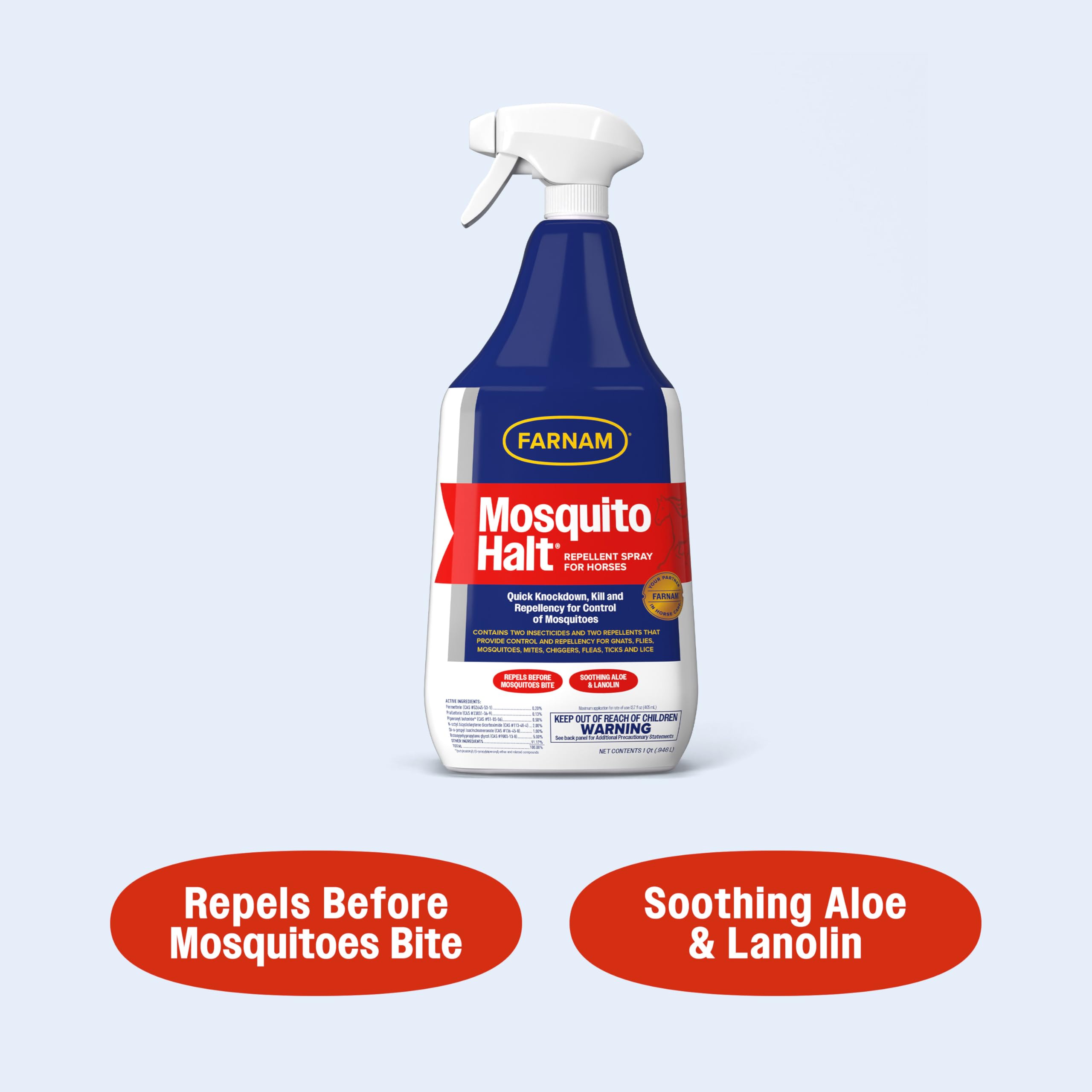 128 oz refill option for extended protection.