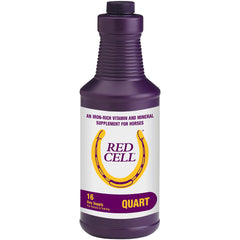 Farnam Red Cell bottle close-up showing yucca flavor for easy dosing