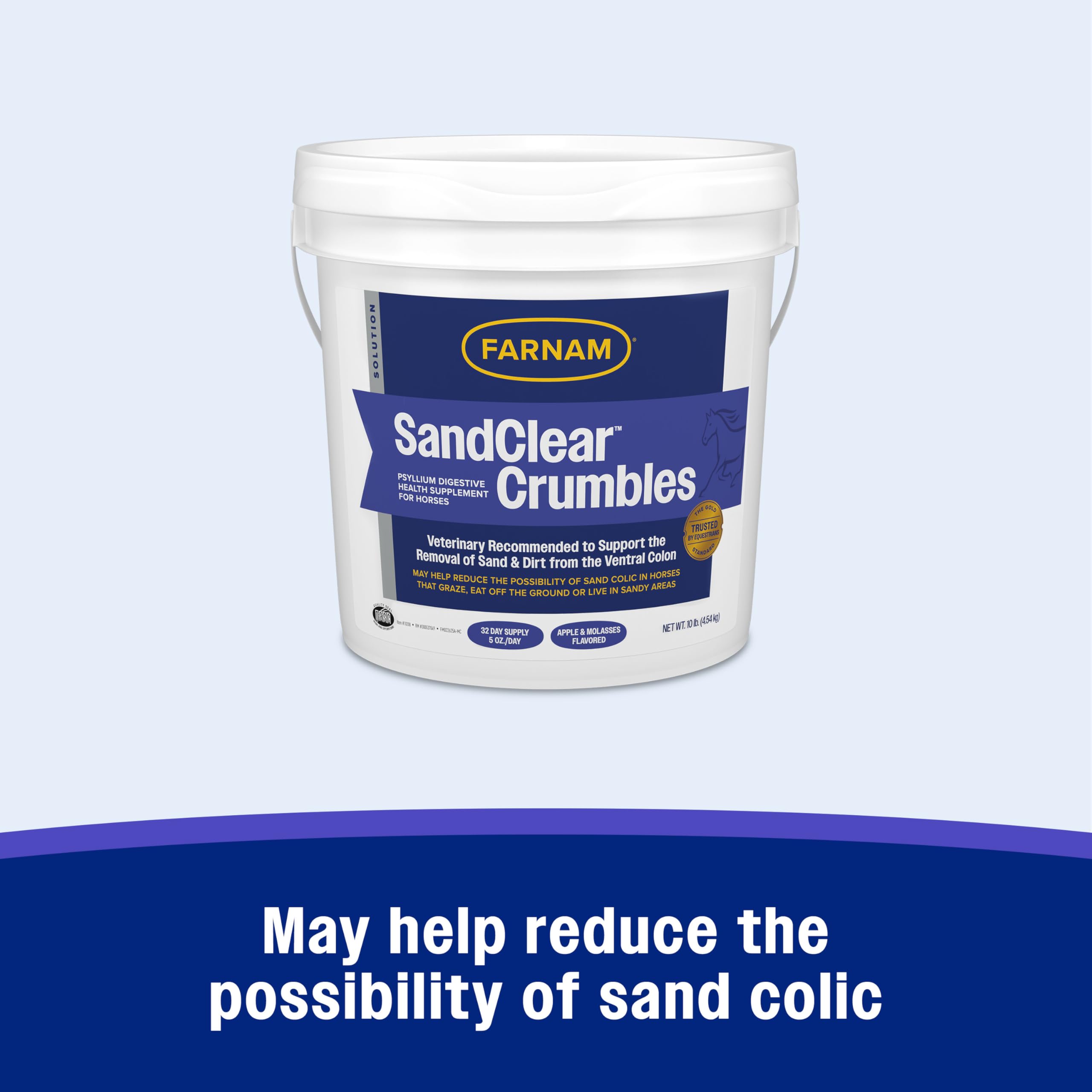Farnam SandClear Crumbles 10lb bag for bulk use