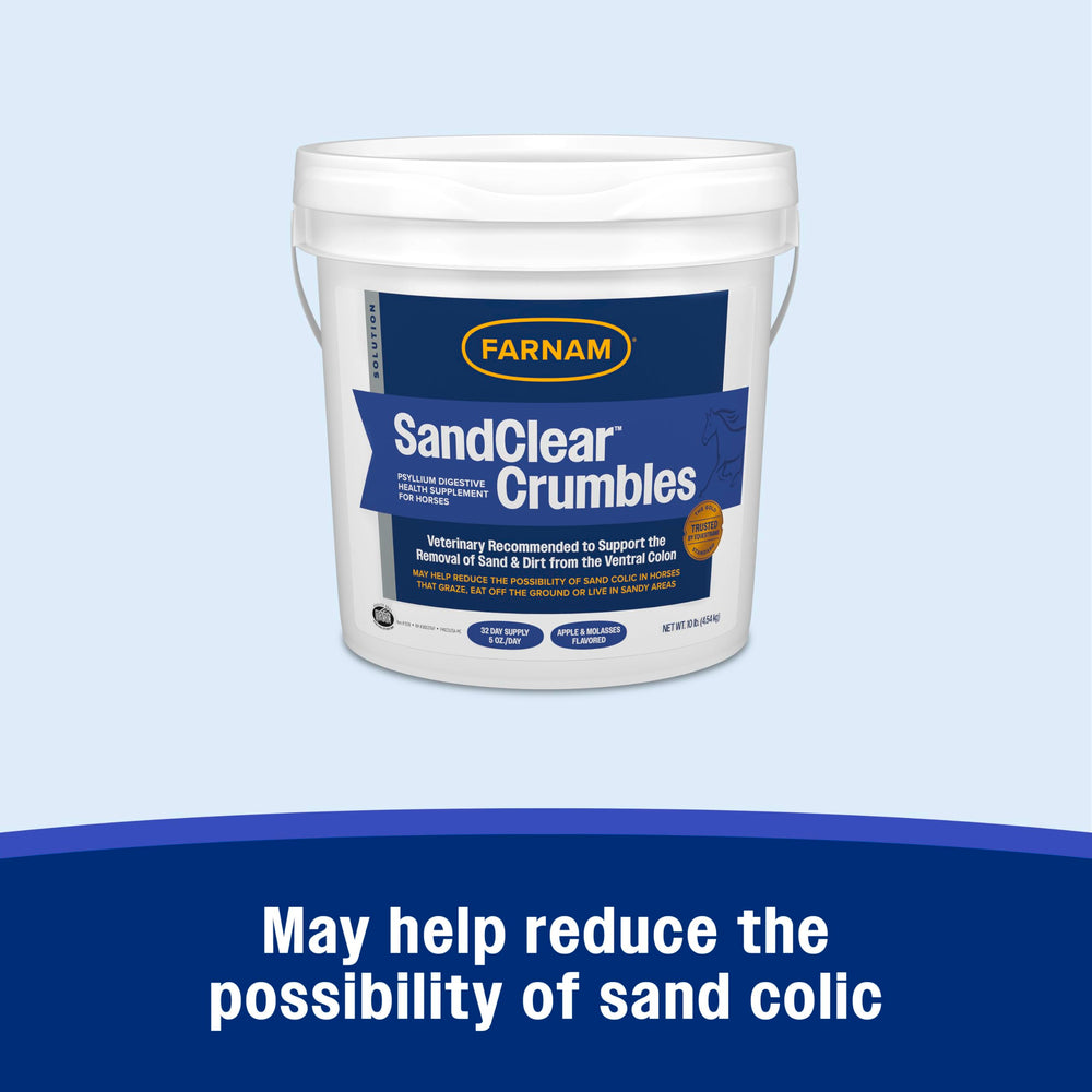 Farnam SandClear Crumbles 10lb bag for bulk use