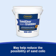 Farnam SandClear psyllium texture closeup, premium husk for sand removal