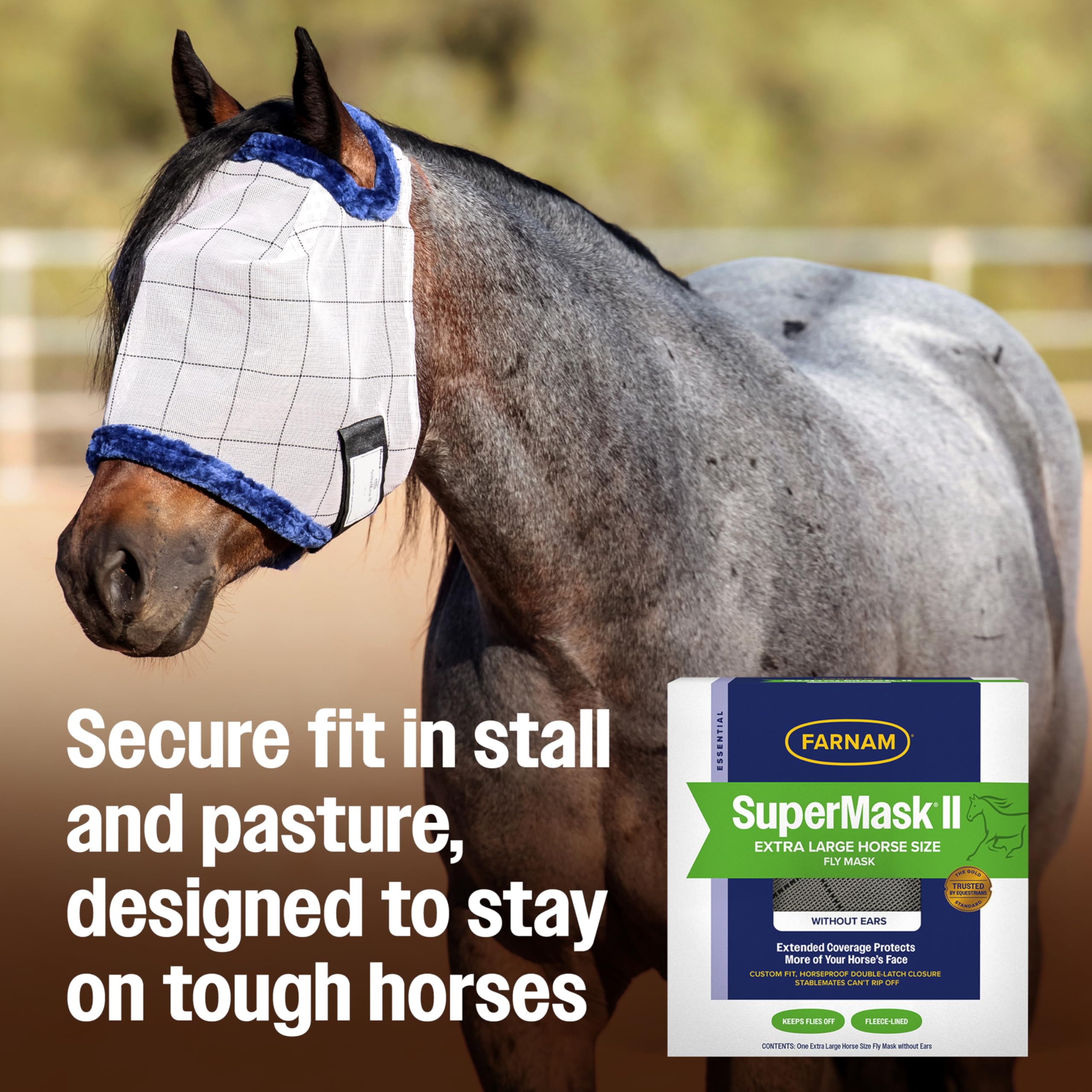 Farnam SuperMask II helps protect eyes after irritation or minor injury