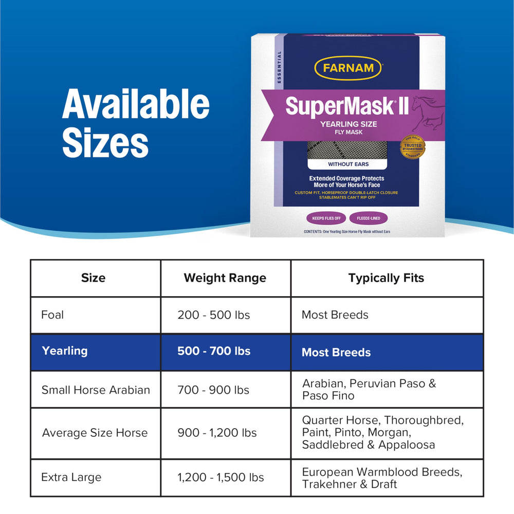 Farnam SuperMask II UV shield helps block sun exposure during sunny days