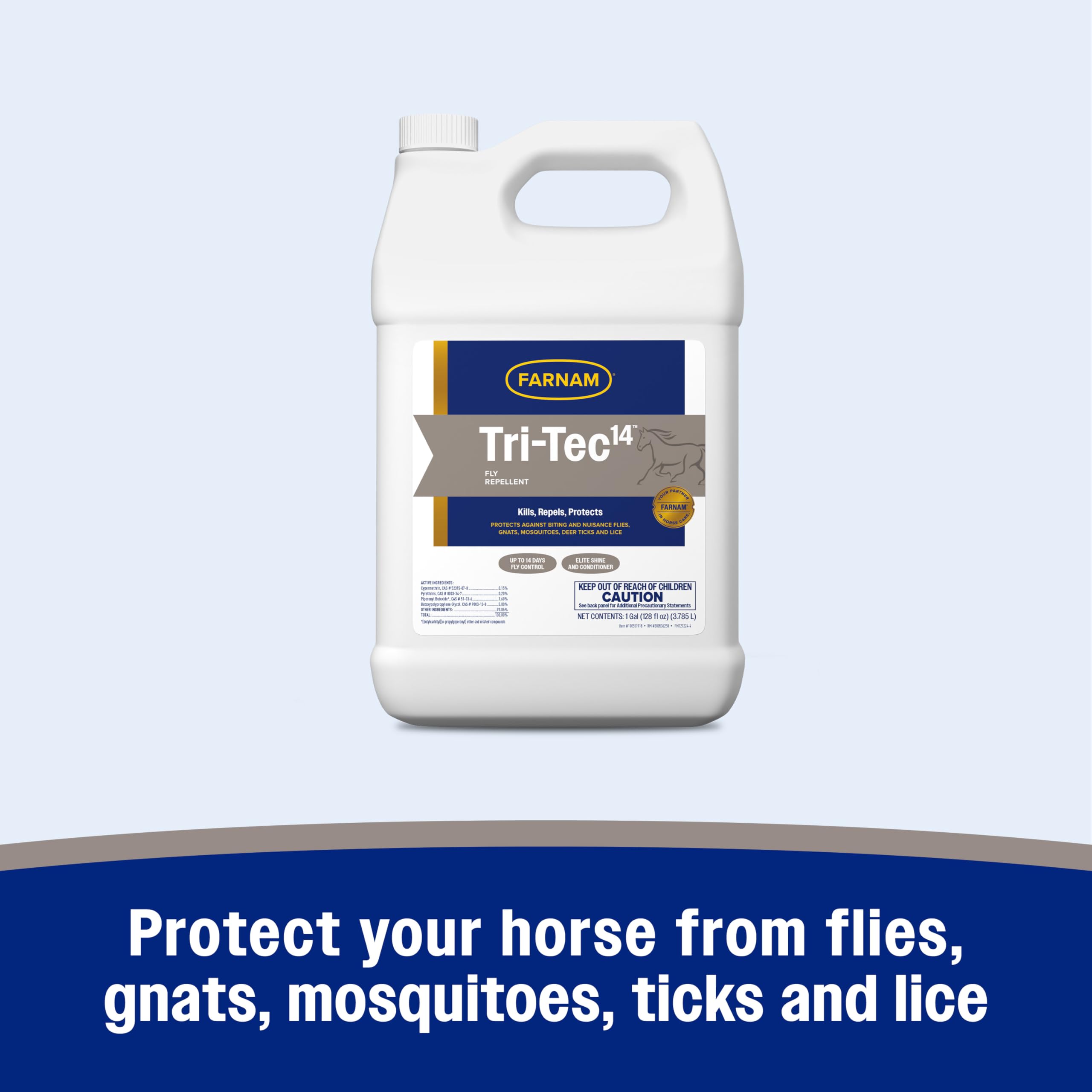 Farnam Tri-Tec 14 spray offers up to 14 days of protection