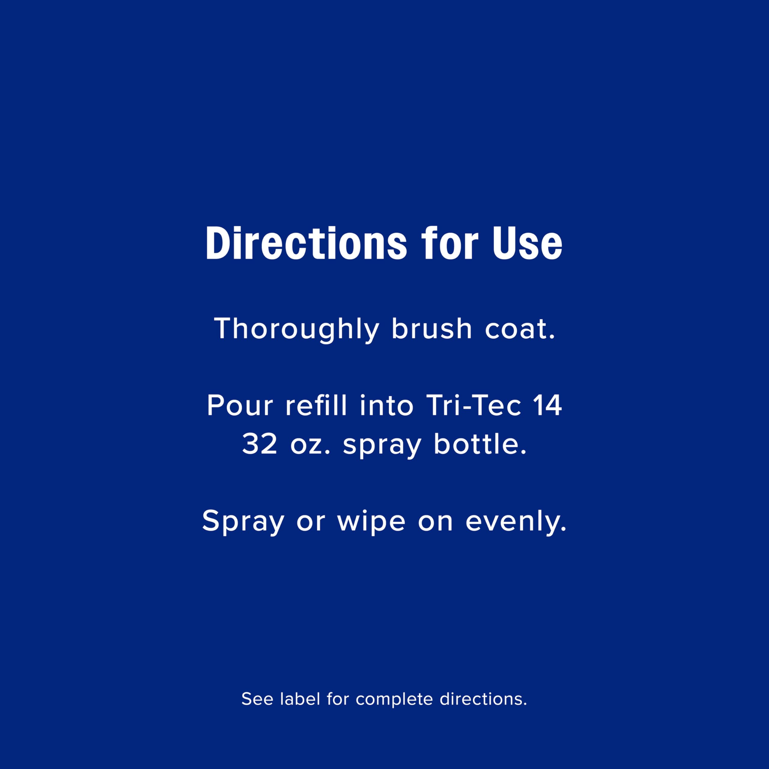 Farnam Tri-Tec 14 spray nozzle disperses a fine mist