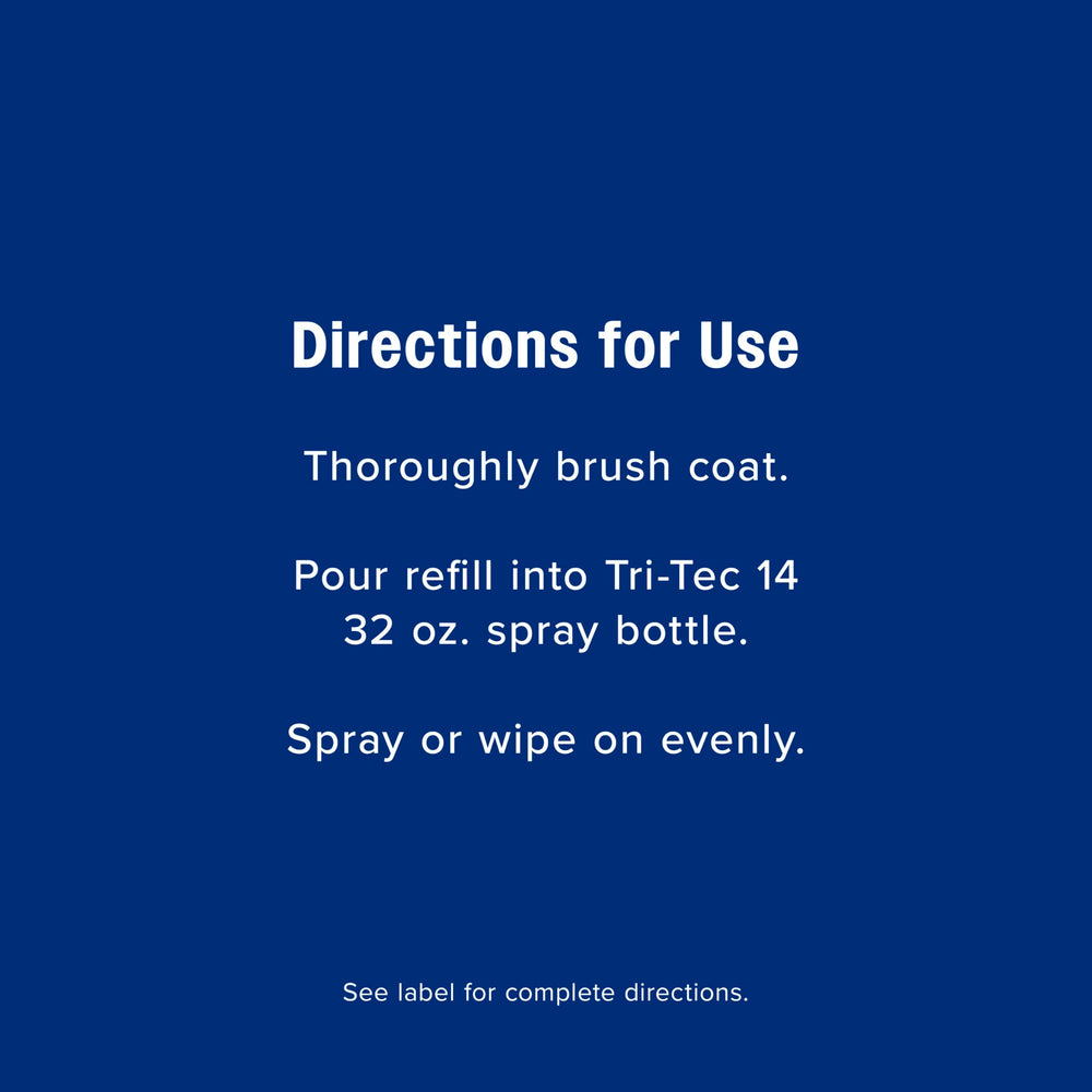 Farnam Tri-Tec 14 spray nozzle disperses a fine mist
