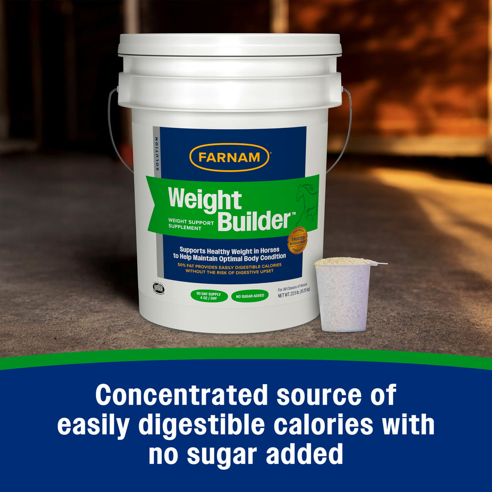 Farnam Weight Builder provides calm energy for performance days