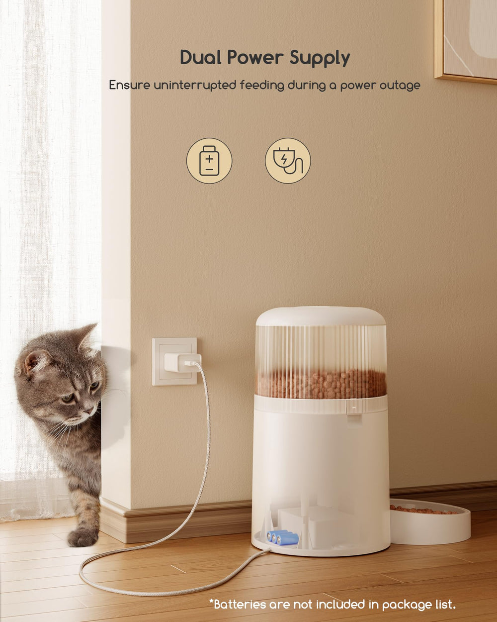 Faroro anti-bite USB cable ensures stable power during outages.